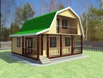 Будівництво будинків та лазень з бруса, каркасних будинків у Ленінградській області, Карельські будинки каркасних