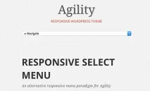 wordpress меню