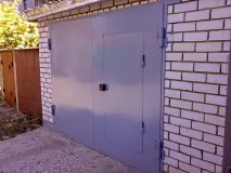 Як утеплити гаражні ворота самостійно утеплити