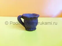 Якзліпити горщик із пластиліну горщик