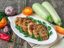 Котлети з кабачків з куркою та сиром - Смачно та просто котлети