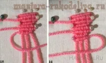 Майстер-клас з плетіння макраме Ялинка з брид майстер-клас