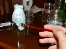 Майстер клас із декорування пляшок сіллю клас