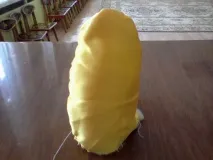 Майстер-клас із виготовлення головного убору для костюма Кукурудзи для дівчинки убору