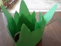 Майстер-клас із виготовлення головного убору для костюма Кукурудзи для дівчинки майстер-клас