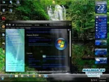 MidNight (Full Glass) Theme for Windows 7 - теми для Windows midnight