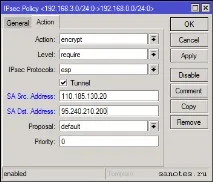 Налаштування vpn ipsec між Mikrotik RouterOS та D-Link DFL-860e, Нотатки сисадміна ~ Sysadmin notes mikrotik