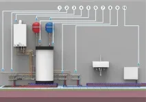 Одноконтурний газовий котел для опалення приватного будинку. газовий