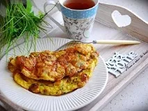 Омлет із зеленою квасолею (рецепт) квасолею