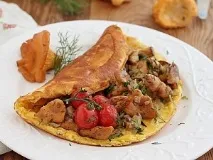 Омлет із зеленою квасолею (рецепт) зеленою