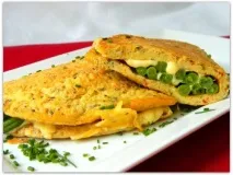 Омлет із зеленою квасолею (рецепт) квасолею