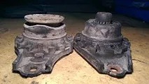 Своїми руками Ставимо задні стійки від японця на європейця nissan primera P11 - Ходова частина - ставимо