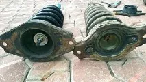 Своїми руками Ставимо задні стійки від японця на європейця nissan primera P11 - Ходова частина - ставимо