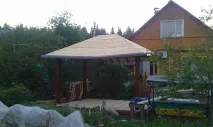 Оригінальна та проста альтанка для дачі, Вироби своїми руками для авто, дачі та будинку альтанка