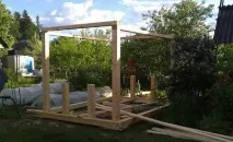 Оригінальна та проста альтанка для дачі, Вироби своїми руками для авто, дачі та будинку альтанка