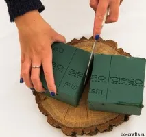 Осіння квіткова композиція в гарбузі, майстер клас гарбузі