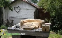 изработена тухли