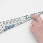 Плетіння з газетних товків, Практичне рукоділля з підручних матеріалів. газетних