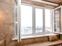 Пластикові вікна Veka з фурнітурою Roto Komfort у телепередачі Квартирне питання Інтер’єр без вікна