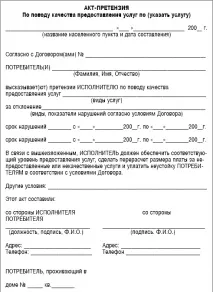Претензія на неякісний товар, особливості, терміни, складання, документи претензія