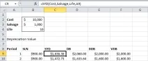 Розрахунок амортизації в Excel - Microsoft Excel для початківців excel