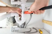 Сифон для душовоїкабіни з гідрозатвором, клапаном та зливною сифон