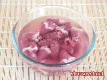 Шашлик з курячих сердець в духовці, покроковий курячих