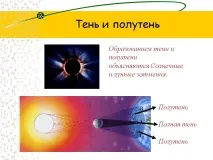 Тінь та півтінь - Презентація 19886-23 півтінь