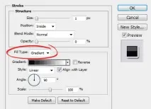 Stroke – діалогове вікно Photoshop Layer Styles, Labdes photoshop