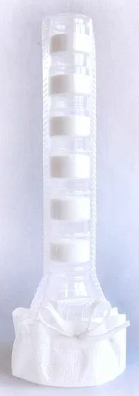 напълнена halotube