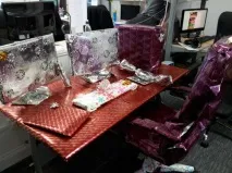 Прикраса офісу на Новий Рік своїми руками та безліч креативних новорічних ідей прикраса