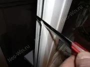 Встановлення двосторонньої балконної ручки ручки