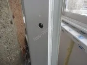 Встановлення двосторонньої балконної ручки встановлення