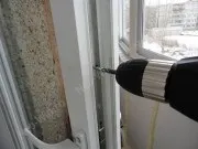 Встановлення двосторонньої балконної ручки ручки