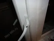 Встановлення двосторонньої балконної ручки встановлення