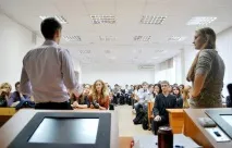 участниците обучението публична