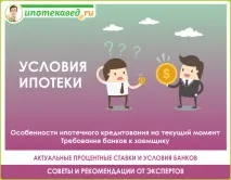 Умови іпотеки у 2019 році на яких умовах дають іпотеку у банках яких