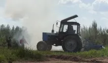 Воробйову показали, як гасять природні пожежі воробйову