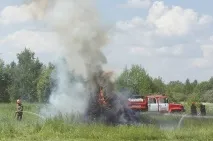 Воробйову показали, як гасять природні пожежі воробйову