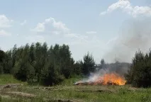 Воробйову показали, як гасять природні пожежі воробйову