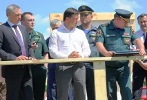Воробйову показали, як гасять природні пожежі показали