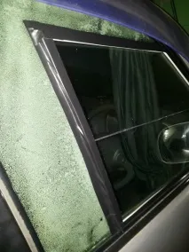 двойните стъкла през зимата