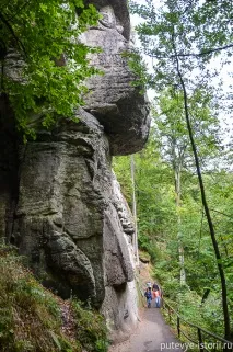 Чеська Швейцарія, Грженсько чеська
