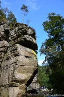 Чеська Швейцарія, Грженсько швейцарія