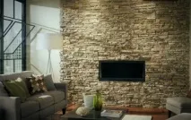 Декоративний камінь в інтер’єрі квартири фото, форми, ідеї інтер