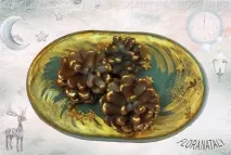 Декоруємо шишки за допомогою старих свічок – Ярмарок Майстрів ярмарок