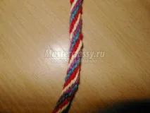 Фенечка для мами в техніці куміхімо фенечка
