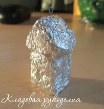 Ялинкова іграшка із пластики, Кладова рукоділля. кладова