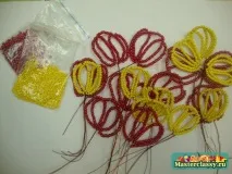 Майстер-клас із виготовлення декоративного панно Капелюшок з квітами майстер-клас