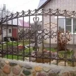 Варіанти оформлення кованих огорож варіанти